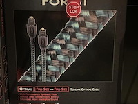 Audioquest toslink optical kabel - 0,75mtr - afbeelding 1 van  2