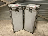 Audipack 37x37cm flightcase (2x) - afbeelding 1 van  6