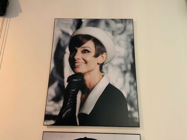 Audrey hepburn prent op hout (6x) - afbeelding 8 van  10