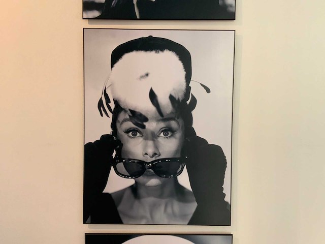 Audrey hepburn prent op hout (6x) - afbeelding 9 van  10