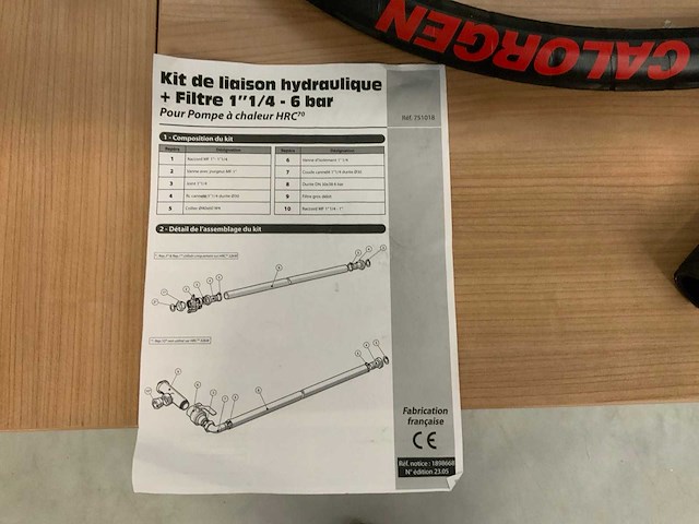 Auer - hydraulische koppelset filter 1”1/4 - aansluitslang - afbeelding 3 van  9