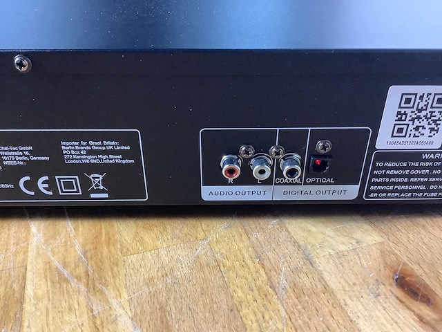 Auna - cd & record player - afbeelding 5 van  6