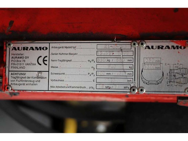 Auramo - ra-350nj - papierrolklem - afbeelding 6 van  6