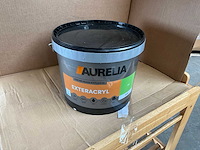 Aurelia - exteracryl - mat blanc - 15l verf (3x) - afbeelding 2 van  6