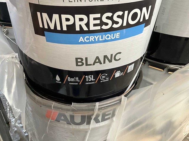 Aurelia - impression blanc - 15l verf (21x) - afbeelding 5 van  6