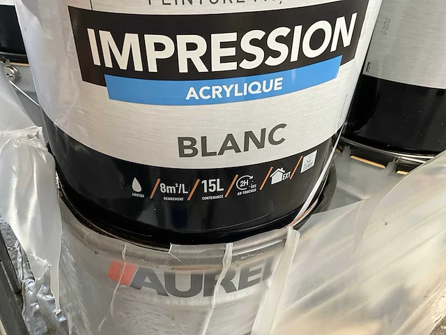 Aurelia - impression blanc - 15l verf (21x) - afbeelding 5 van  6