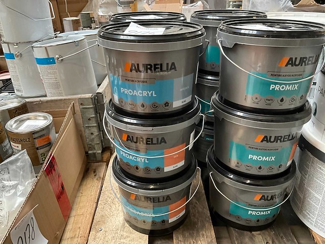 Aurelia - proacryl - blanc - 3l - verf (3x) - afbeelding 1 van  5
