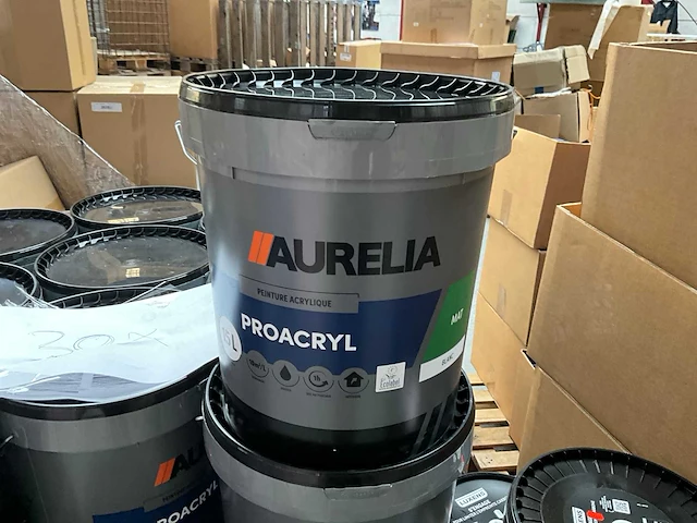 Aurelia - proacryl - impression blanc - 15l verf (10x) - afbeelding 2 van  8