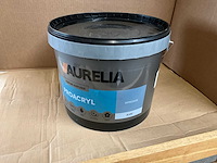 Aurelia - proacryl - impression blanc - 15l verf (21x) - afbeelding 2 van  9