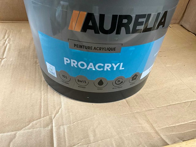 Aurelia - proacryl - impression blanc - 15l verf (21x) - afbeelding 7 van  9