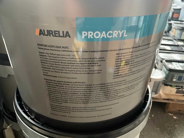 Aurelia - proacryl - mat blanc - 15l verf - afbeelding 5 van  6