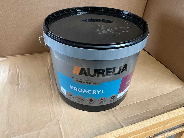 Aurelia - proacryl - velours blanc - 15l verf (3x) - afbeelding 2 van  7