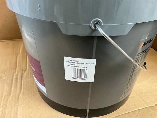 Aurelia - proacryl - velours blanc - 15l verf (3x) - afbeelding 4 van  7