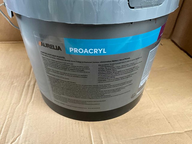 Aurelia - proacryl - velours blanc - 15l verf (3x) - afbeelding 5 van  7