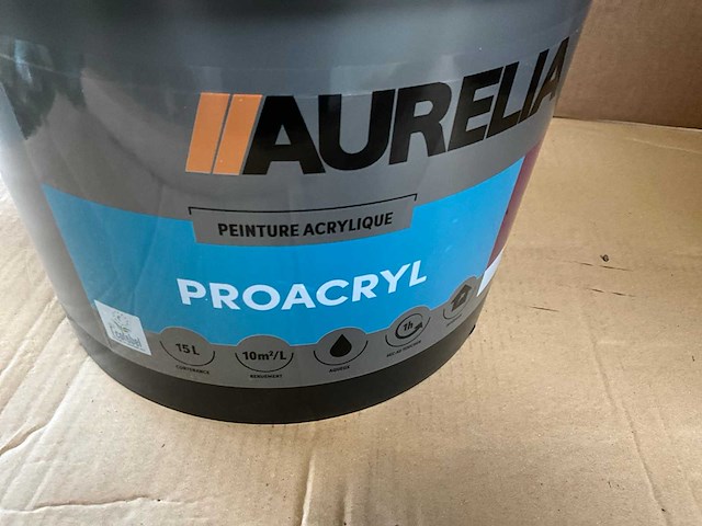 Aurelia - proacryl - velours blanc - 15l verf (3x) - afbeelding 7 van  7