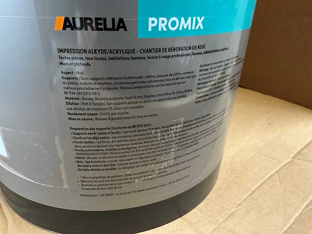 Aurelia - promix - impression blanc - 15l verf (9x) - afbeelding 4 van  6