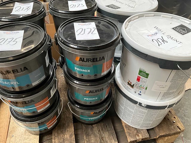 Aurelia - promix - satin blanc - 3l - verf (3x) - afbeelding 1 van  5