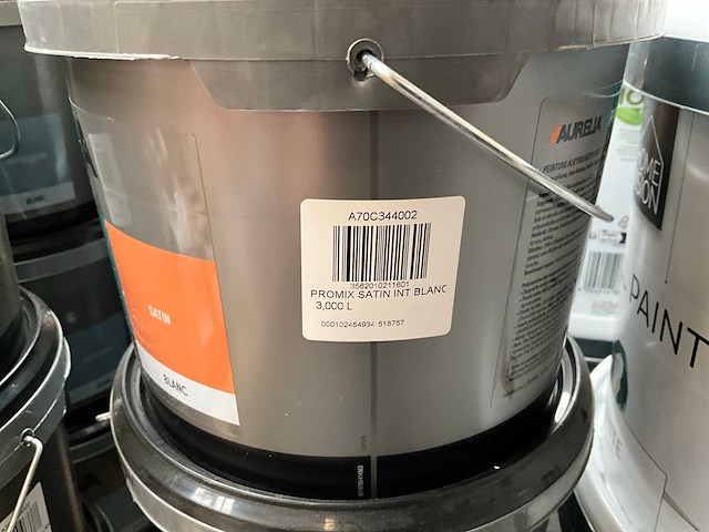 Aurelia - promix - satin blanc - 3l - verf (3x) - afbeelding 3 van  5