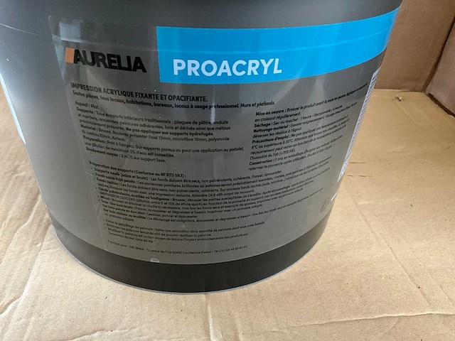 Aurelia pallet - proacryl - impression blanc - 15l verf - afbeelding 5 van  9