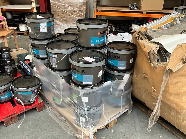 Aurelia pallet - proacryl - impression blanc - 15l verf - afbeelding 9 van  9