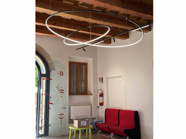 Aurora 120 hang lamp zwart - afbeelding 10 van  12