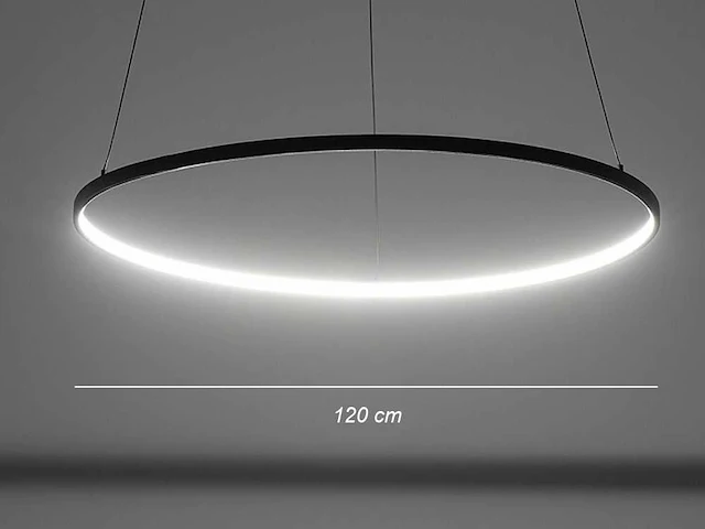 Aurora 120 hang lamp zwart - afbeelding 1 van  12