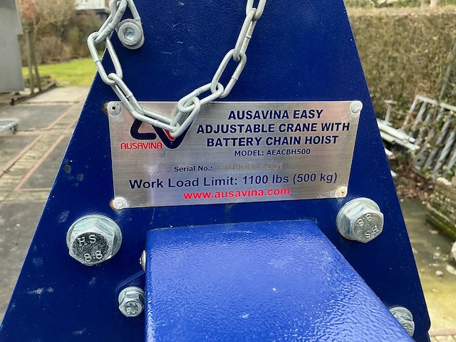 Ausavina mobiele hijskraan - afbeelding 6 van  14