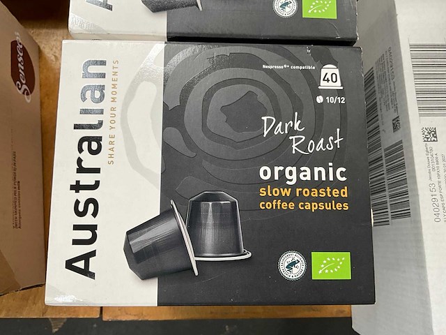 Australian dark roast organic partij koffiecups - afbeelding 2 van  4