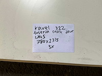 Austria - opdekdeur links 780x2315 mm (5x) - afbeelding 6 van  6