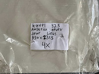 Austria - opdekdeur links 830x2315 mm (4x) - afbeelding 3 van  3