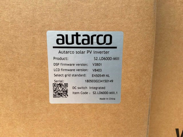 Autarco/solis s2.ld6000 miii omvormer (4x) - afbeelding 3 van  3