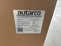Autarco/solis s2.lh10000-mii hybride omvormer - afbeelding 3 van  3