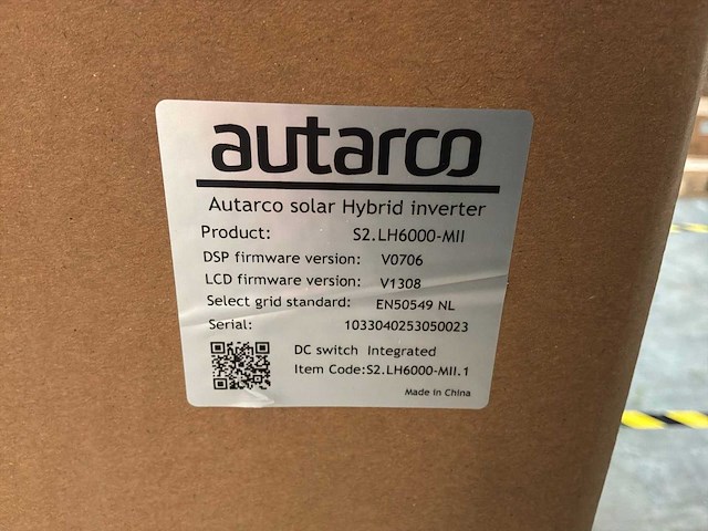 Autarco/solis s2.lh10000-mii hybride omvormer - afbeelding 3 van  3