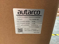 Autarco/solis s2.lh10000-mii hybride omvormer - afbeelding 3 van  3