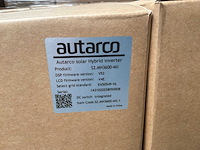 Autarco/solis s2.mh3609 mii hybride omvormer - afbeelding 3 van  3