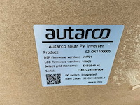 Autarco/solis s2.ox110000s omvormer - afbeelding 3 van  3