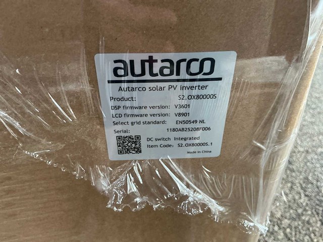 Autarco/solis s2.ox80000s omvormer - afbeelding 3 van  3
