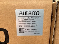 Autarco/solis s2.sx1500-miii omvormer (8x) - afbeelding 3 van  3