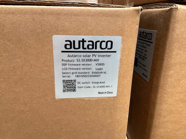 Autarco/solis s2.sx3000-miii omvormer - afbeelding 3 van  3