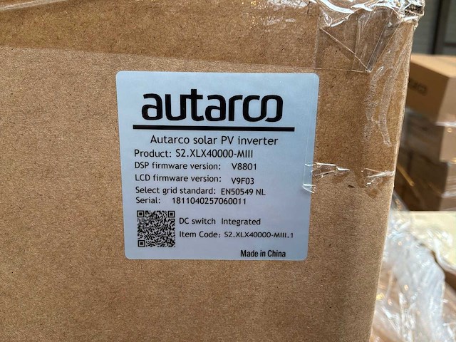 Autarco/solis s2.xlx40000-miii omvormer (4x) - afbeelding 3 van  3