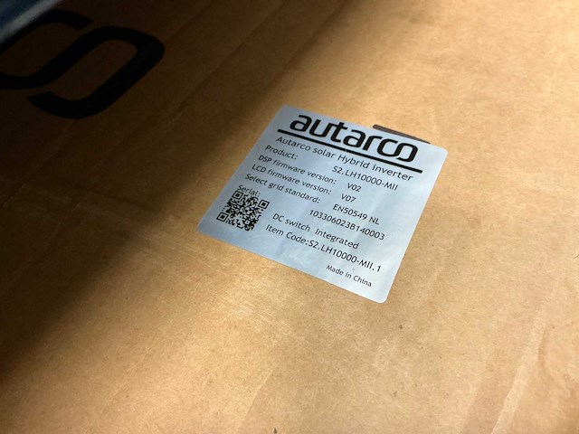 Autarco/solis/dyness omvormers / thuisbatterijen - afbeelding 24 van  42