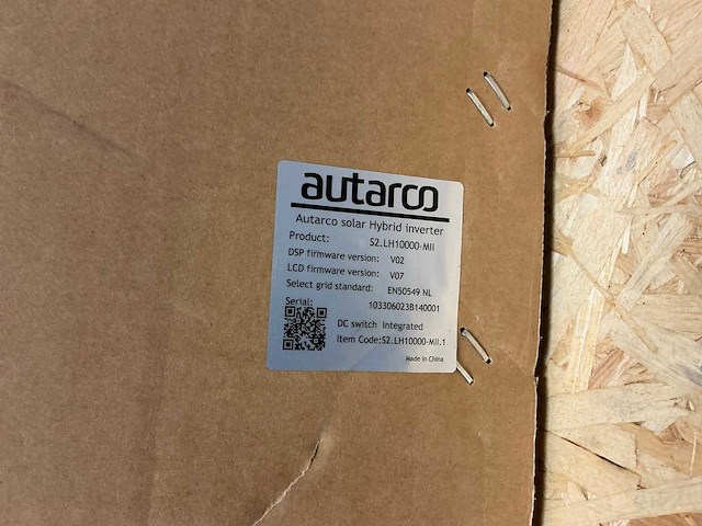 Autarco/solis/dyness omvormers / thuisbatterijen - afbeelding 29 van  42