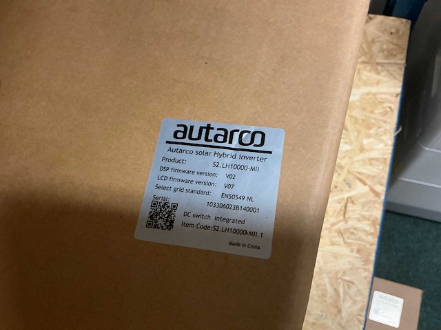 Autarco/solis/dyness omvormers / thuisbatterijen - afbeelding 36 van  42
