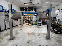 Autec - 4 koloms hefbrug 3000kg met hefbrugkrik - afbeelding 3 van  10