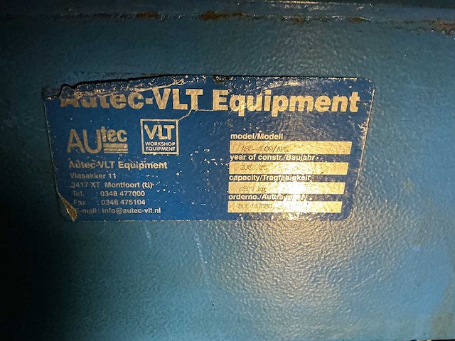 Autec - fulgor - vehicle lifts - 2006 dubble sissor lift - afbeelding 5 van  13