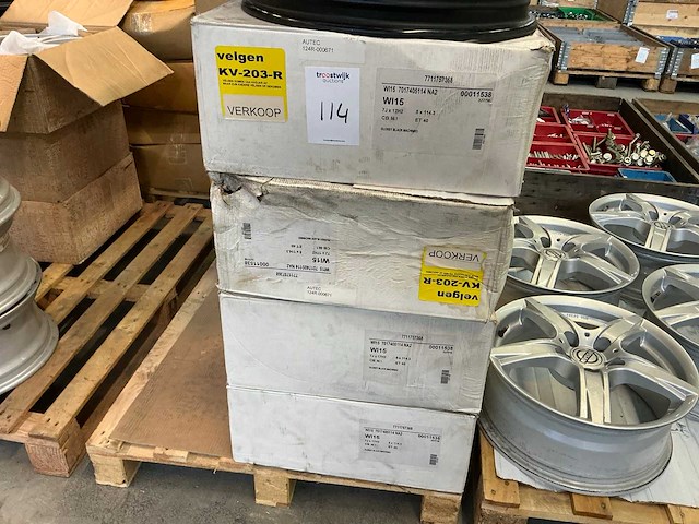 Autec 7,0jx17h2 velgenset - afbeelding 4 van  4