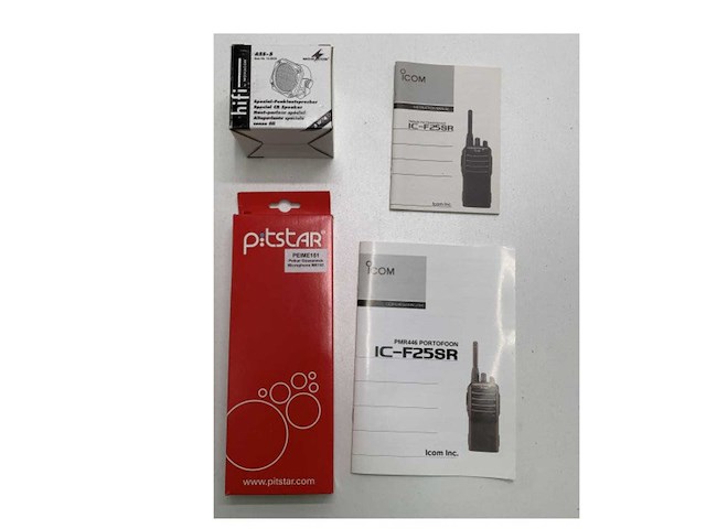 Autena pmr one man control - ic-f25r/me151/a - afbeelding 1 van  7