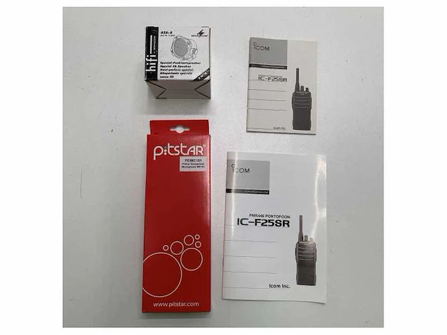 Autena pmr one man control - ic-f25r/me151/a - afbeelding 1 van  7