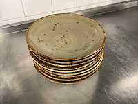 Authentic diep bord (9x) - afbeelding 1 van  2