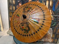 Authentiek chinees paraplu - afbeelding 2 van  3